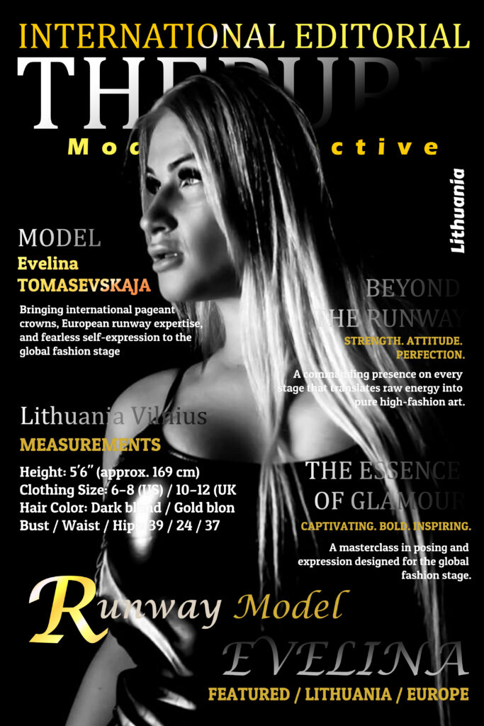 Evelina Lithuania, Runway Model