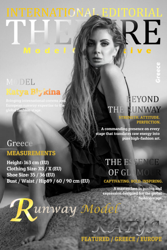 Katya, Runway und Commercial Model Greece